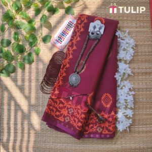 Block Printed Saree Combo